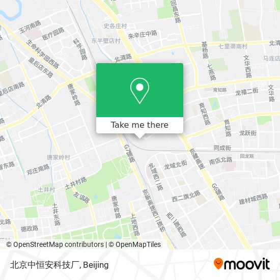 北京中恒安科技厂 map