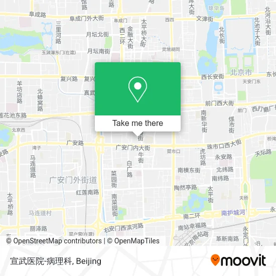宣武医院-病理科 map