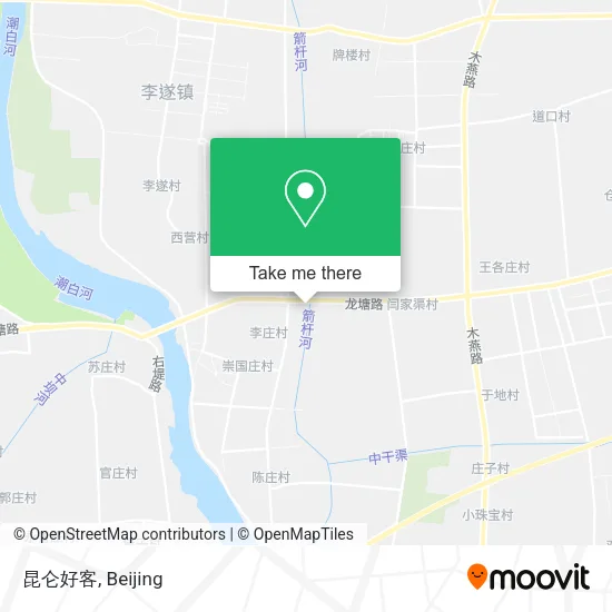 昆仑好客 map