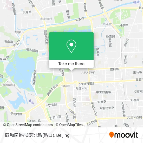 颐和园路/芙蓉北路(路口) map