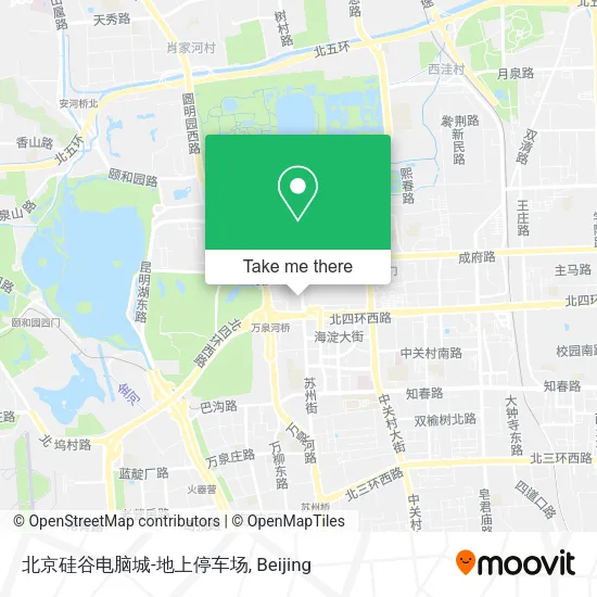 北京硅谷电脑城-地上停车场 map
