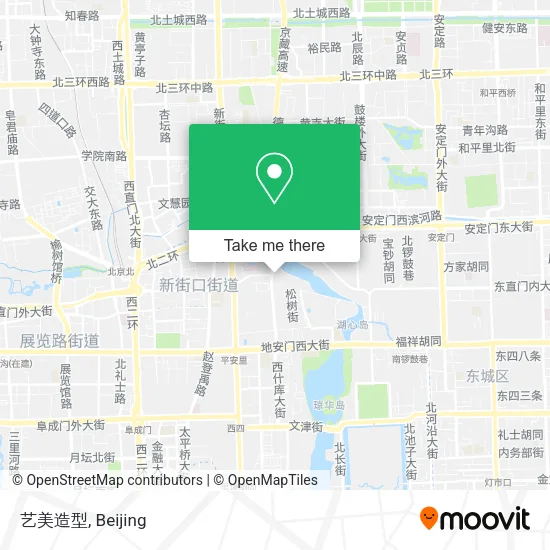 艺美造型 map