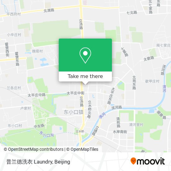 普兰德洗衣 Laundry map