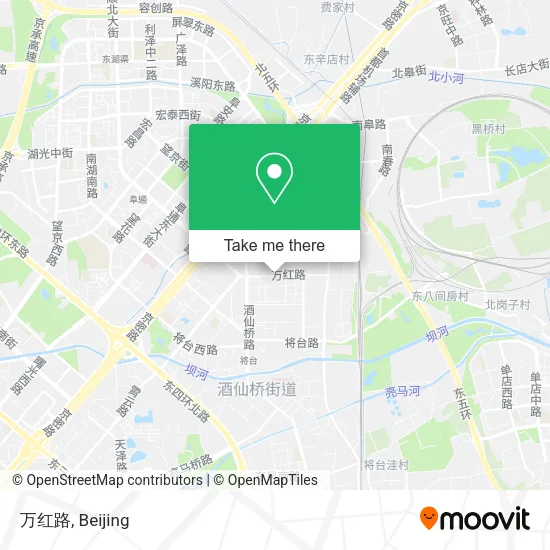 万红路 map