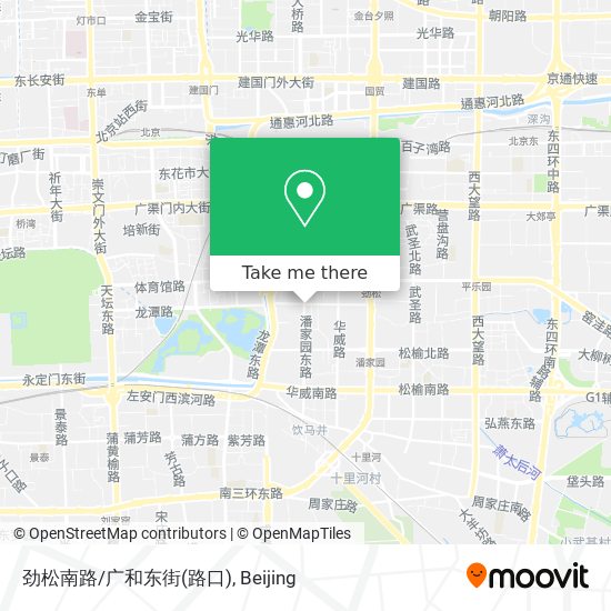 劲松南路/广和东街(路口) map