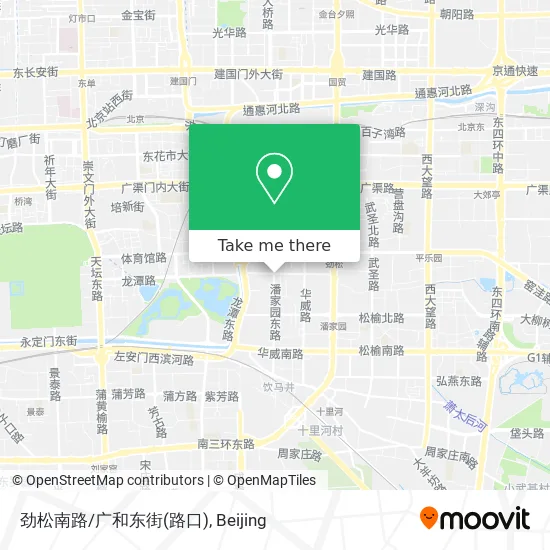 劲松南路/广和东街(路口) map