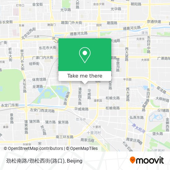 劲松南路/劲松西街(路口) map