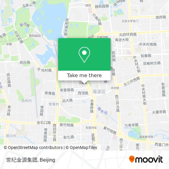 世纪金源集团 map