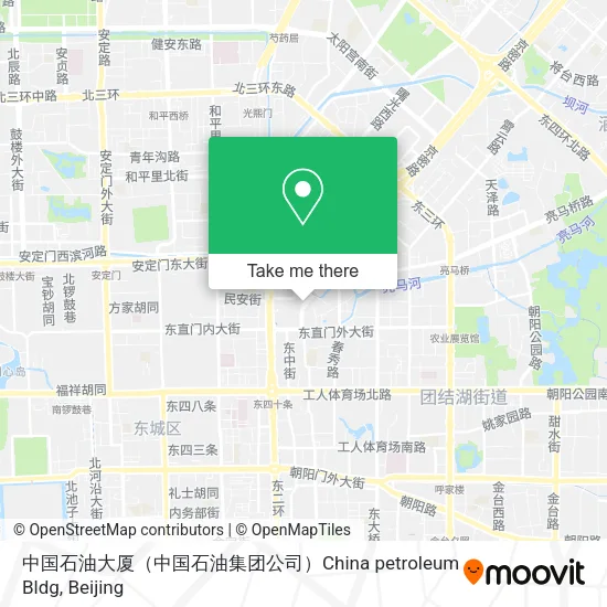 中国石油大厦（中国石油集团公司）China petroleum Bldg map