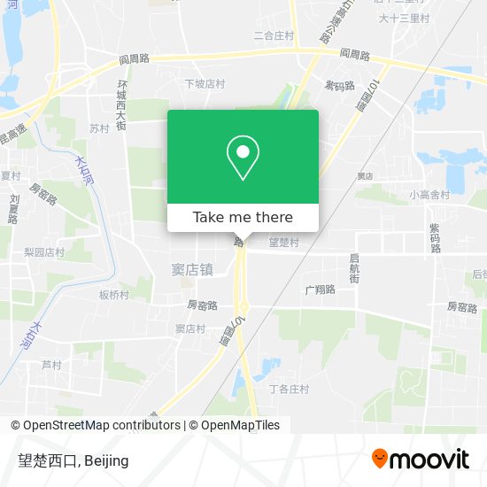 望楚西口 map