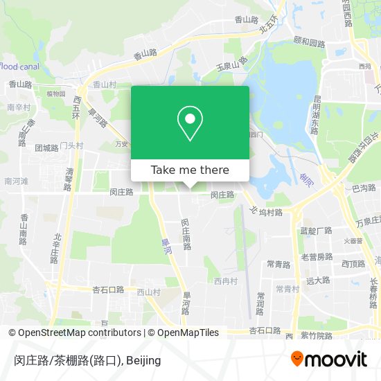 闵庄路/茶棚路(路口) map