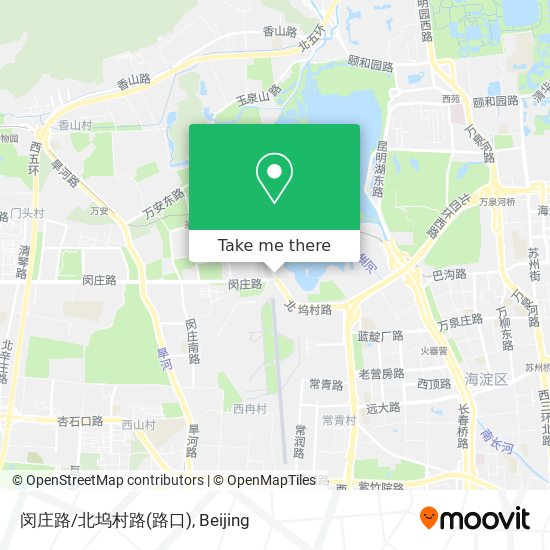 闵庄路/北坞村路(路口) map