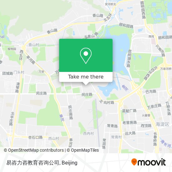 易咨力咨教育咨询公司 map