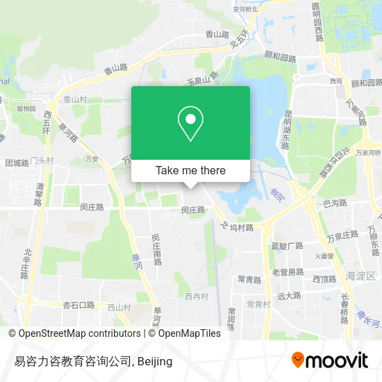 易咨力咨教育咨询公司 map