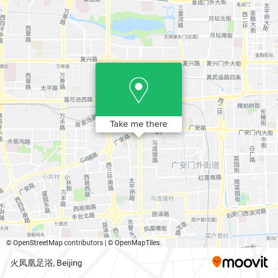 火凤凰足浴 map