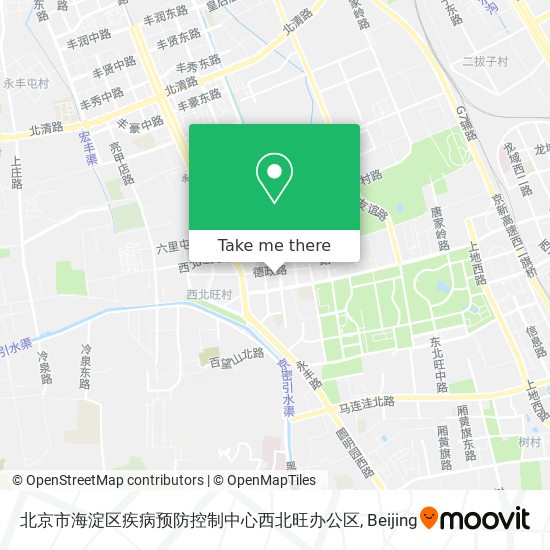 北京市海淀区疾病预防控制中心西北旺办公区 map
