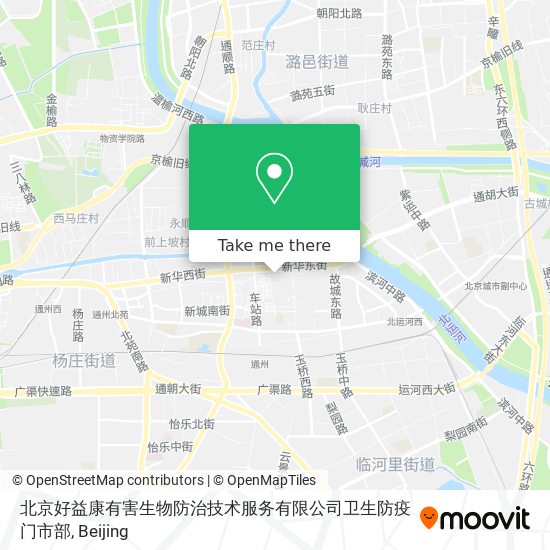 北京好益康有害生物防治技术服务有限公司卫生防疫门市部 map