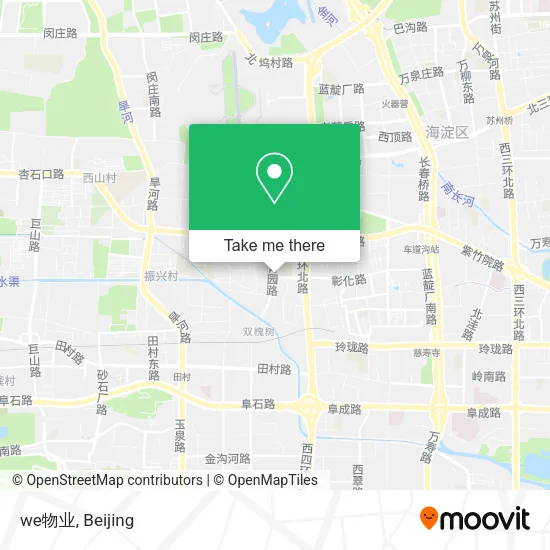 we物业 map