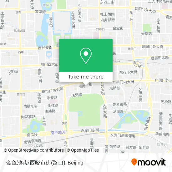 金鱼池巷/西晓市街(路口) map