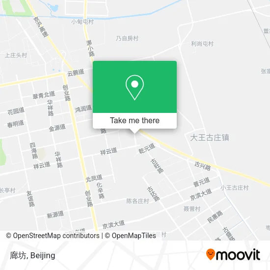 廊坊 map