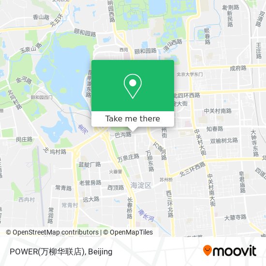 POWER(万柳华联店) map