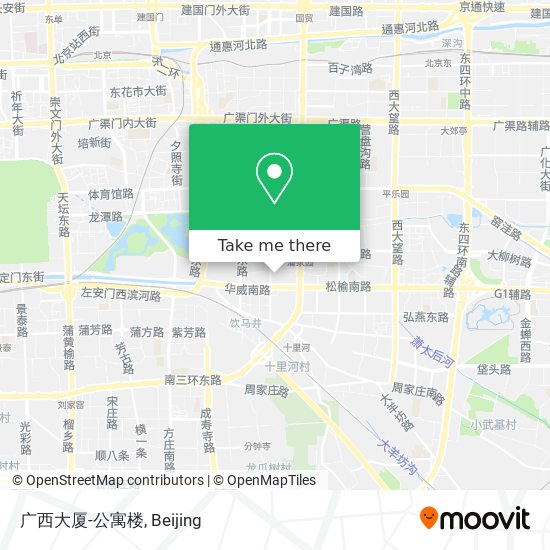 广西大厦-公寓楼 map