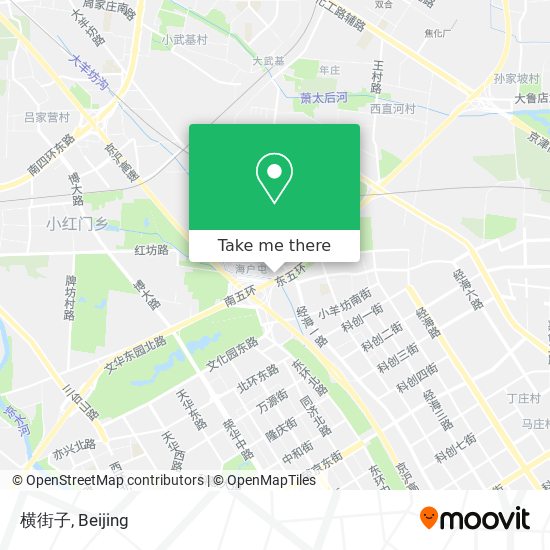 横街子 map