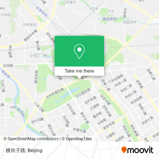 横街子路 map