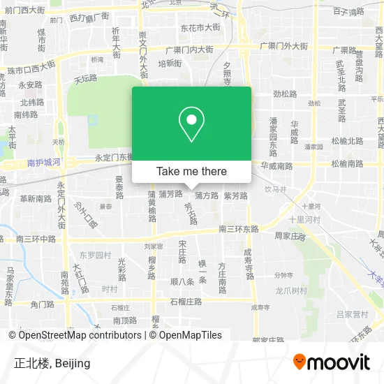 正北楼 map