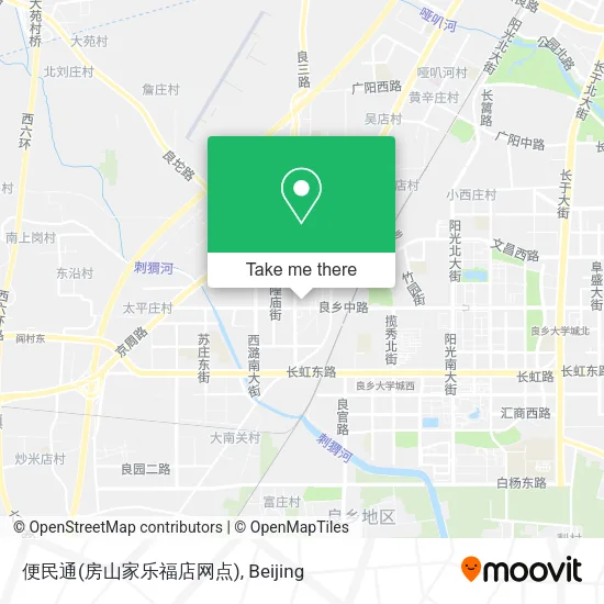 便民通(房山家乐福店网点) map