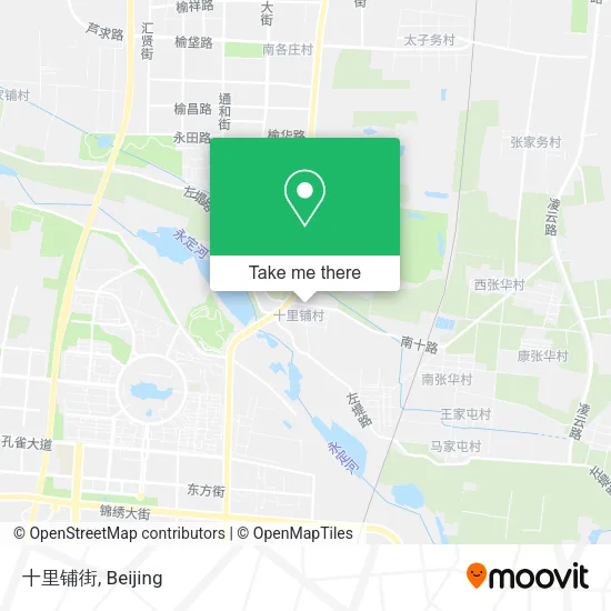 十里铺街 map
