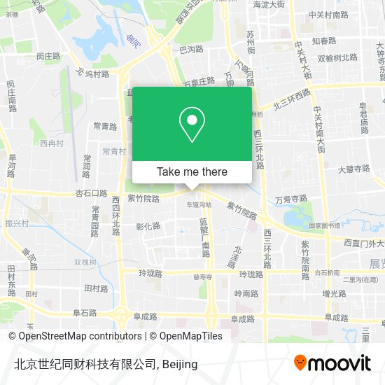 北京世纪同财科技有限公司 map