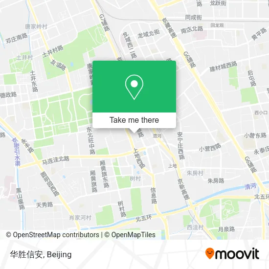 华胜信安 map