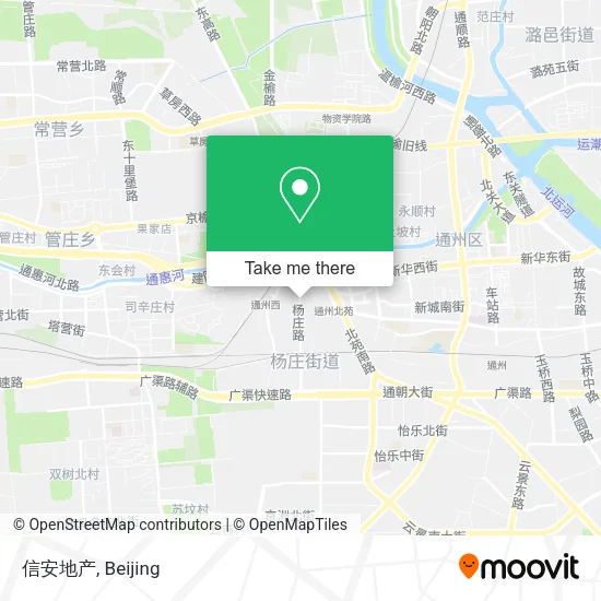 信安地产 map
