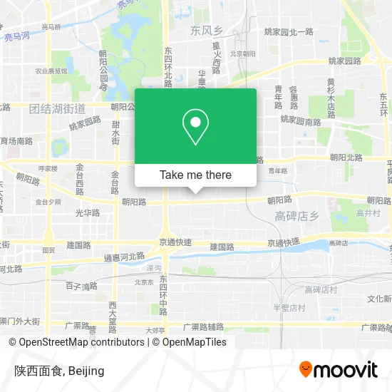 陕西面食 map