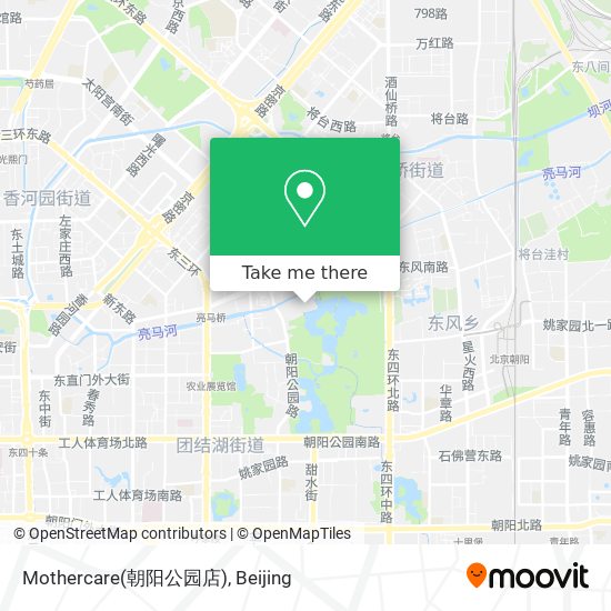 Mothercare(朝阳公园店) map