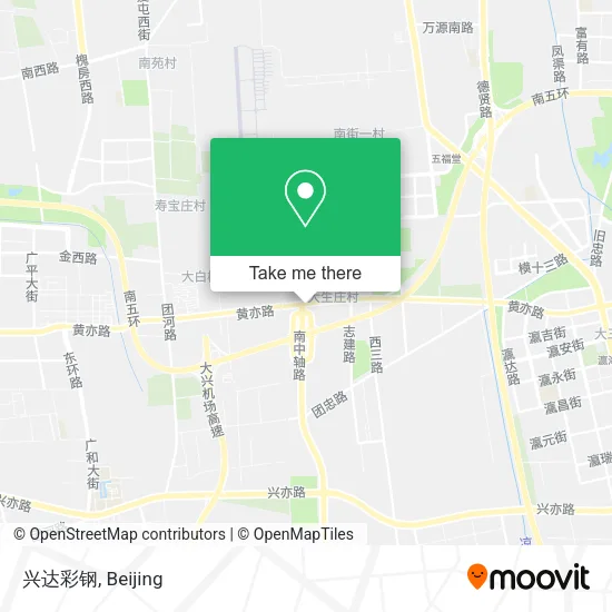 兴达彩钢 map