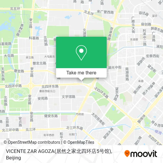 VICENTE ZAR AGOZA(居然之家北四环店5号馆) map