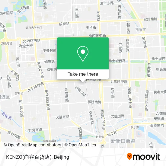 KENZO(尚客百货店) map