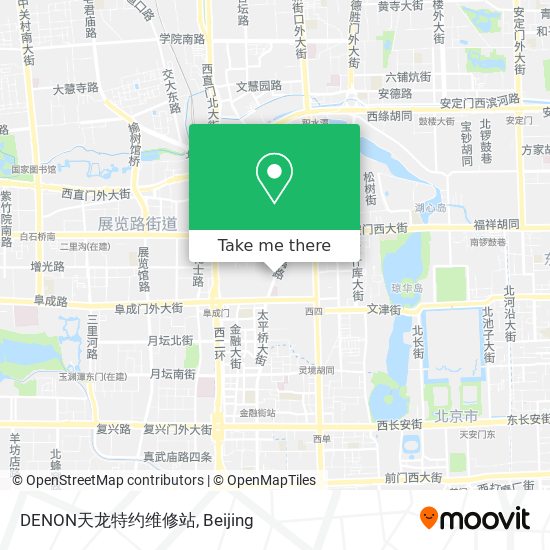 DENON天龙特约维修站 map