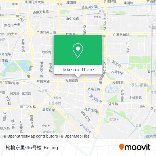 松榆东里-46号楼 map