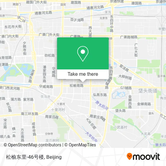 松榆东里-46号楼 map