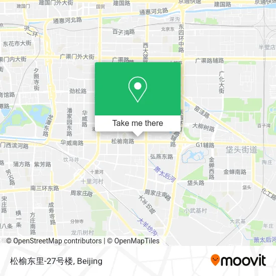 松榆东里-27号楼 map