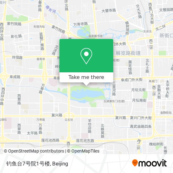 钓鱼台7号院1号楼 map