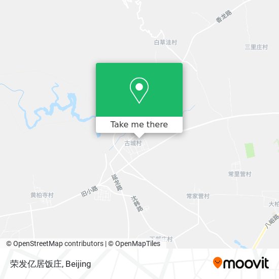 荣发亿居饭庄 map