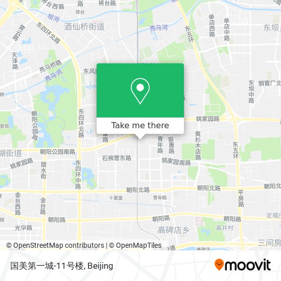 国美第一城-11号楼 map