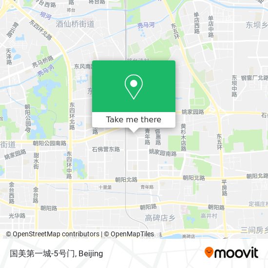 国美第一城-5号门 map