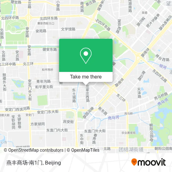 燕丰商场-南1门 map