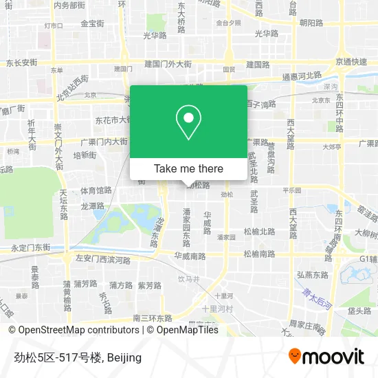 劲松5区-517号楼 map