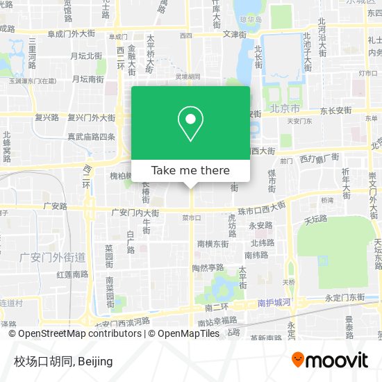 校场口胡同 map